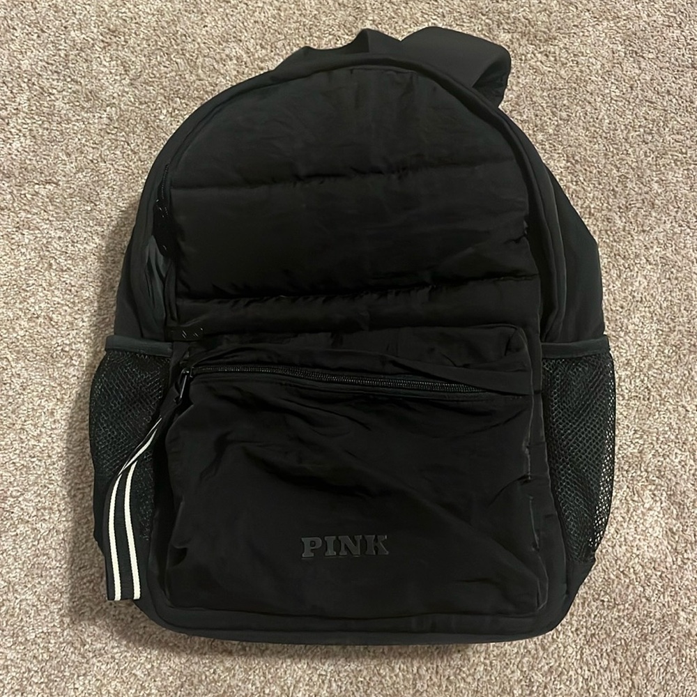 PINK Victoria's Secret Black Backpack